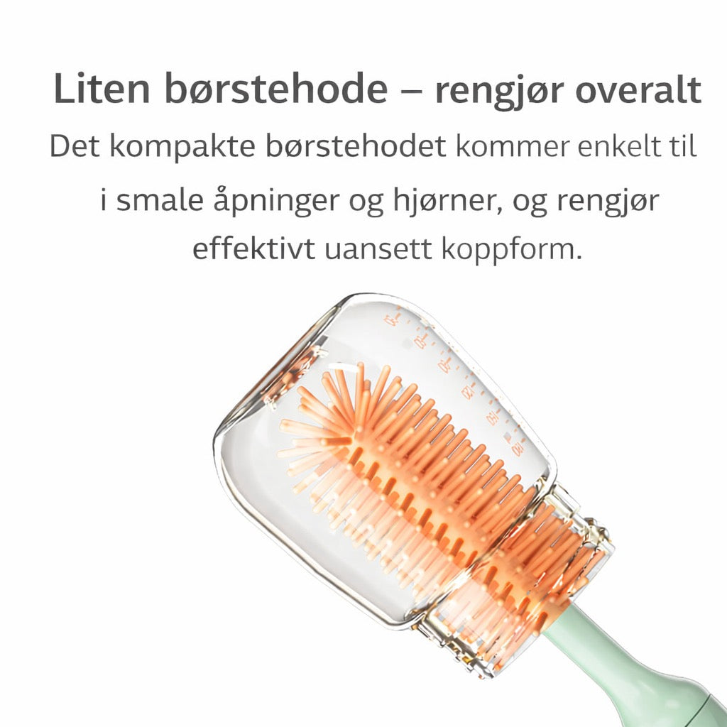 Elektrisk Rengjøringsmagi - Flaskebørste