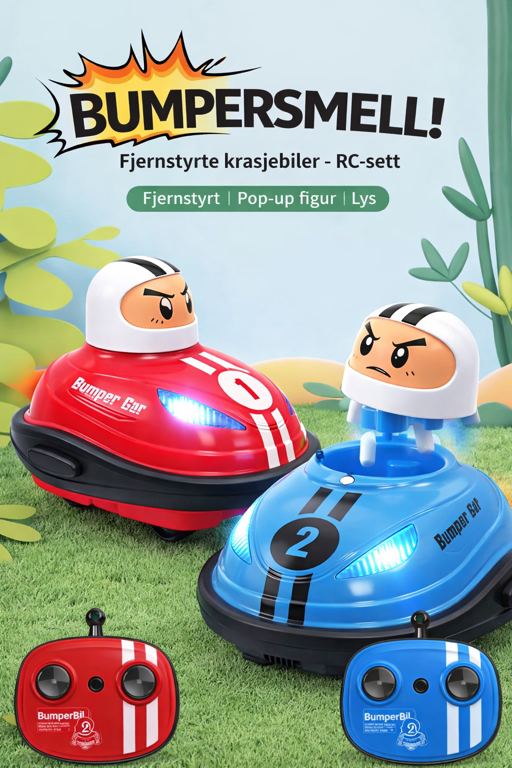 Krascha &amp; Kör – RC-stötfångarbilar
