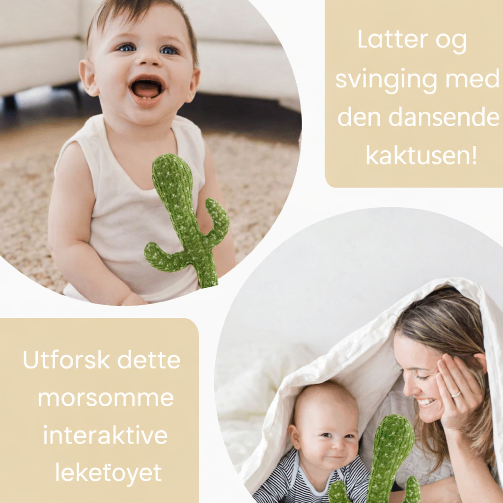 Interaktiv Kaktus – Leksak med Ljud och Dans