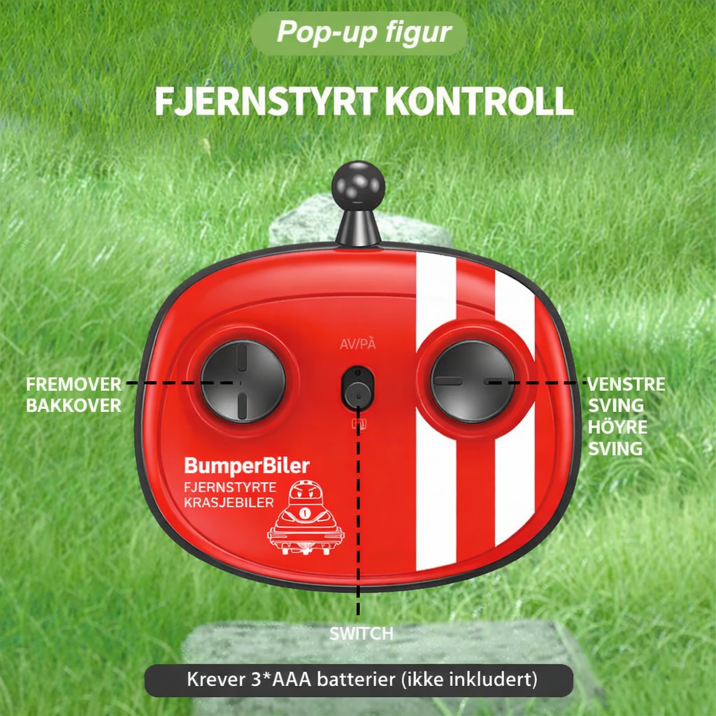 Krascha &amp; Kör – RC-stötfångarbilar