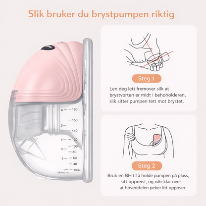 Handsfree bröstpump