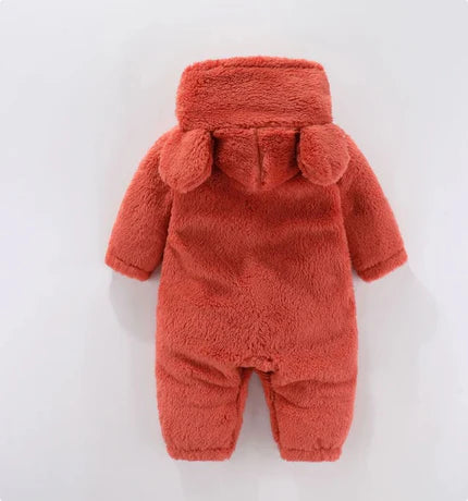 Fleeceoverall - Med huva