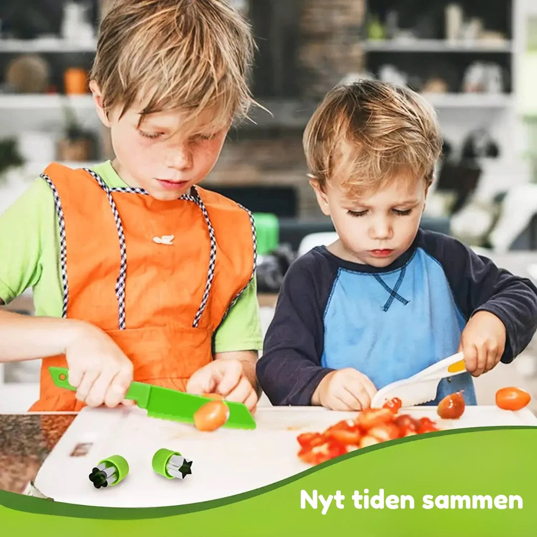 Junior Chef Set – Säker skärning för barn