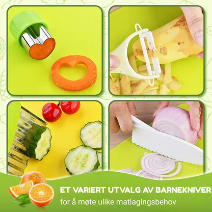 Junior Chef Set – Säker skärning för barn