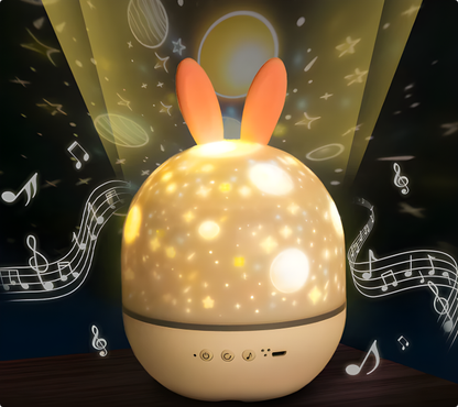 Stjärnklar himmelsprojektor – Lugnande sänggåendesljus