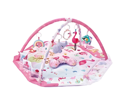 TryggStart – 8-i-1 sensorisk och aktivitetsmatta för baby