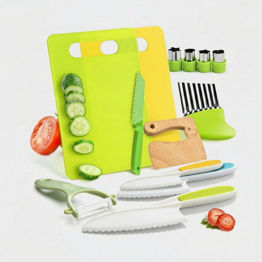 Junior Chef Set – Säker skärning för barn