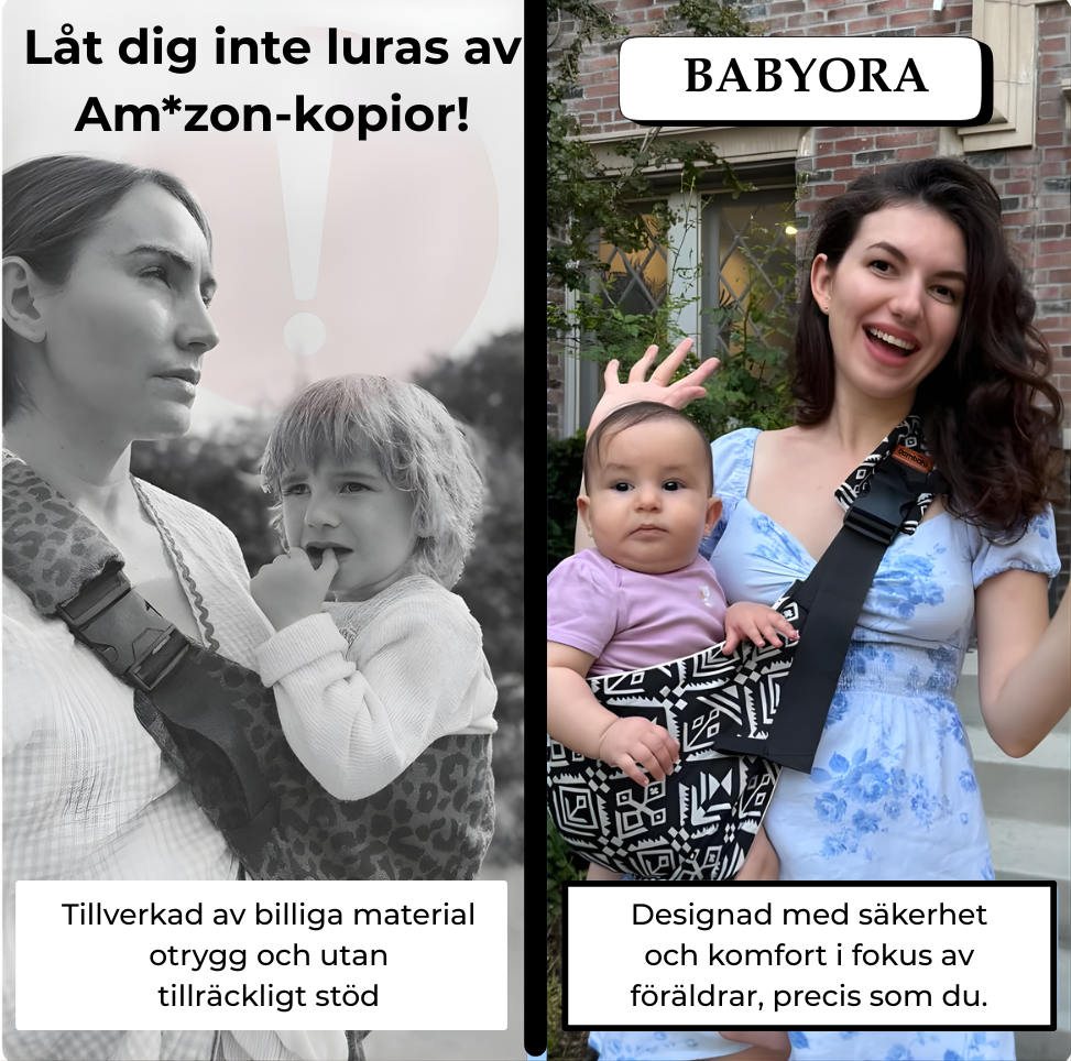 Mjuk & Ergonomisk Bärslinga