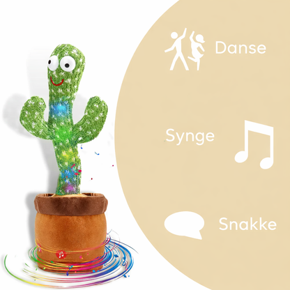 Interaktiv Kaktus – Leksak med Ljud och Dans